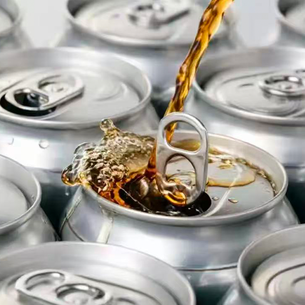 canned beverages